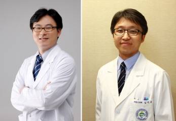 김정한 교수(좌), 김지완 전임의(우)
