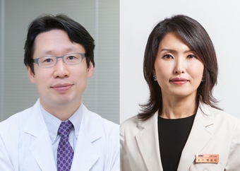 왼쪽부터 서울아산병원 심장내과 강덕현 · 삼성서울병원 순환기내과 박성지 교수